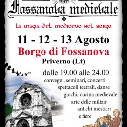 Fossanova Medievale – La Magia del Borgo 2016