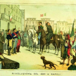 La rivoluzione (breve) nel 1820 a Napoli