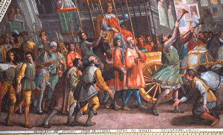 Ingresso trionfale di Alfonso I d'Aragona in Napoli