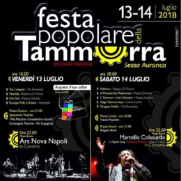 FESTA DELLA TAMMORRA 2018 AL DUCATO DI SESSA
