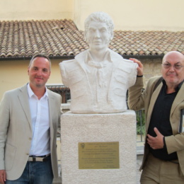 Michele Pezza e inaugurazione statua di Fra Diavolo