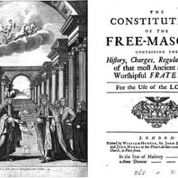 GLI ANTICHI DOVERI DEL LIBERO MURATORE Costituzioni di Anderson del 1723