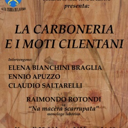 “La Carboneria e i moti Cilentani” ne parliamo con Elena Bianchini Braglia ed Ennio Apuzzo