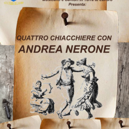 Quattro Chiacchiere con Andrea Nerone un monumento della Musica Popolare della Terra di Lavoro