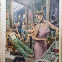 QUARANTA GRADI ALL’OMBRA: La Domenica del Corriere (13 luglio 1952)