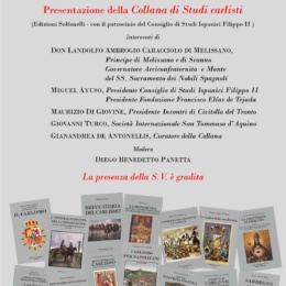 Presentazione della Collana di Studi carlisti a Napoli