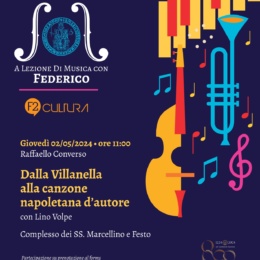 ‘A lezioni di musica con Federico’ ospite Raffaele Converso
