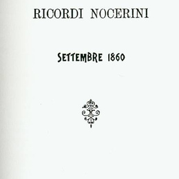 RICORDI NOCERINI DI G. ORLANDO